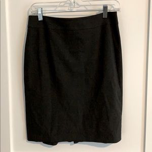 Ann Taylor Dark Gray Pencil Skirt (suit)